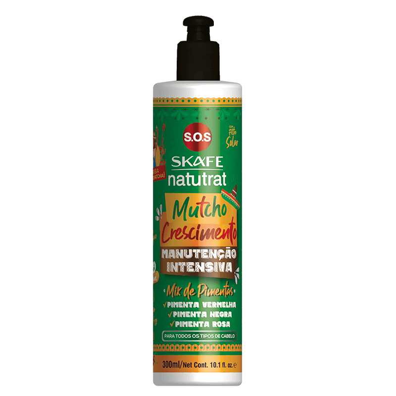 Manutenção Intensiva Natutrat S.O.S Mutcho Crescimento 300ml