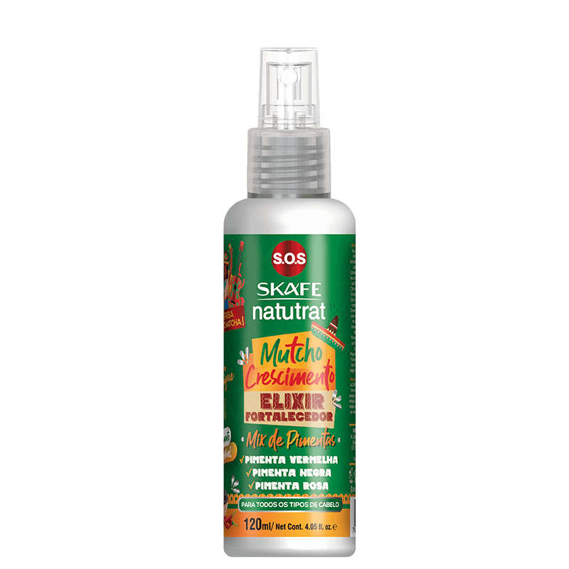 Elixir Fortalecedor Natutrat S.O.S Mutcho Crescimento 120ml
