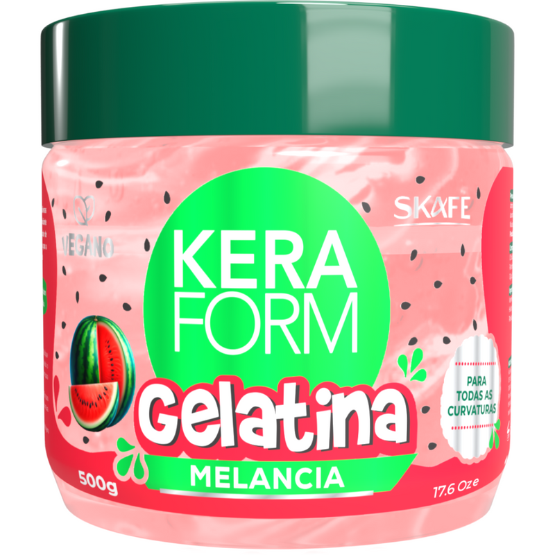 Gelatina Keraform Melancia 500g