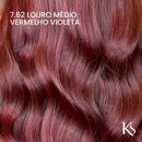 7.62 - LOURO MÉDIO VERMELHO VIOLETA 60G - KERENSA COLORS