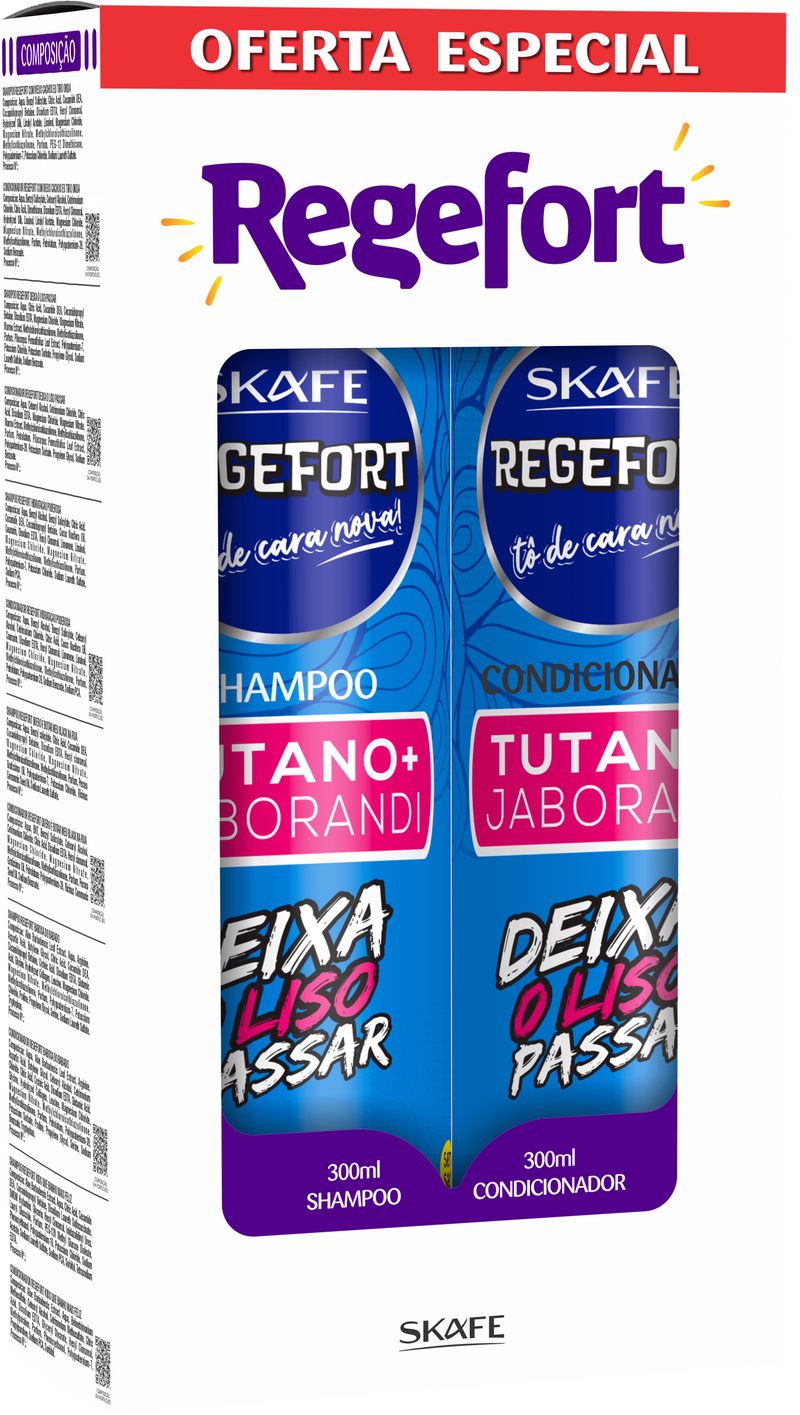 Conjunto Regefort Deixa O Liso Passar 600ml