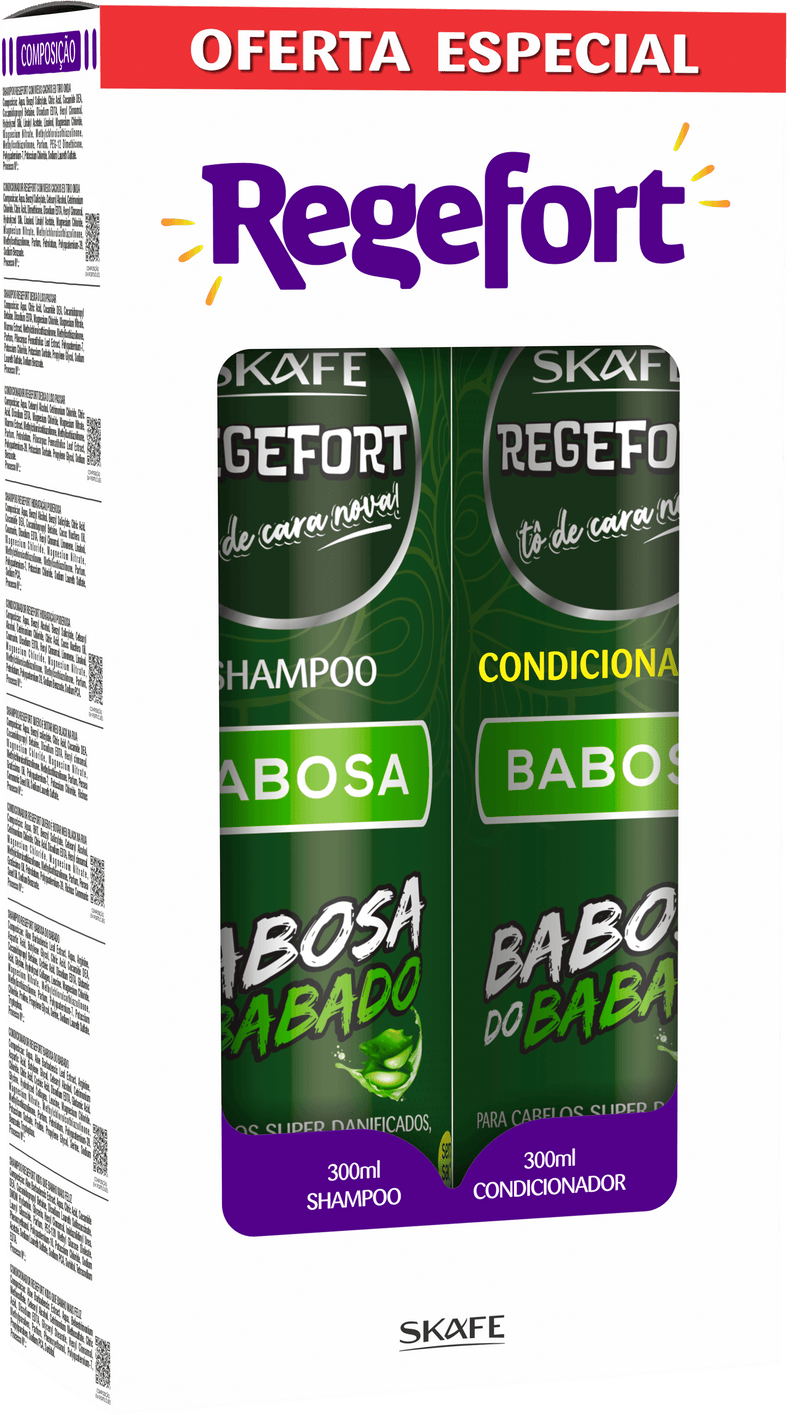Conjunto Regefort Babosa do Babado 600ml