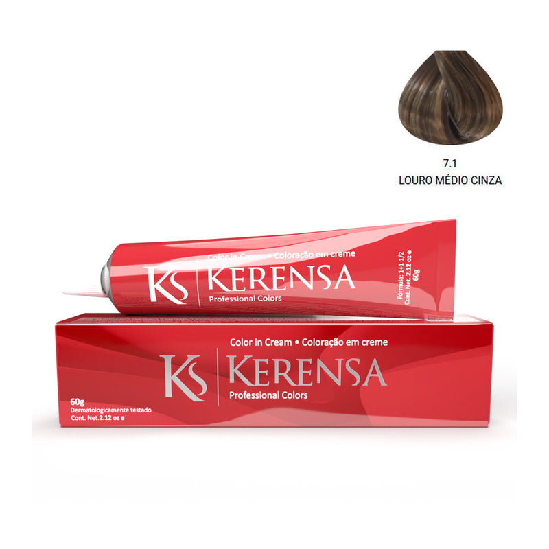 7.1 - LOURO MÉDIO CINZA 60G - KERENSA COLORS