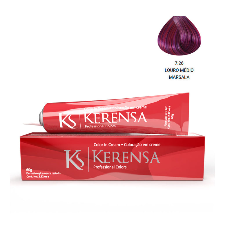7.26 - LOURO MÉDIO MARSALA 60G - KERENSA COLORS