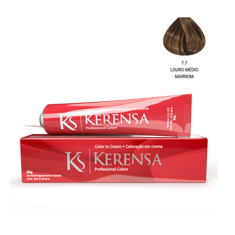 7.7 - LOURO MÉDIO MARROM 60G - KERENSA COLORS