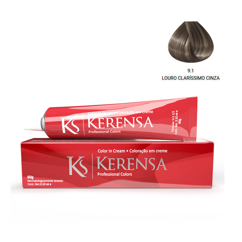 9.1 - LOURO CLARÍSSIMO CINZA 60G - KERENSA COLORS
