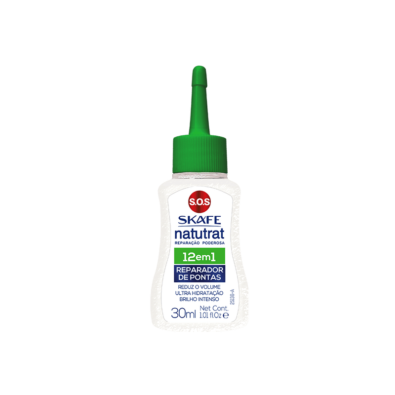 CX C/ 12 UNIT - Reparador de Pontas Natutrat S.O.S Reparação Poderosa 12 em 1 30ml