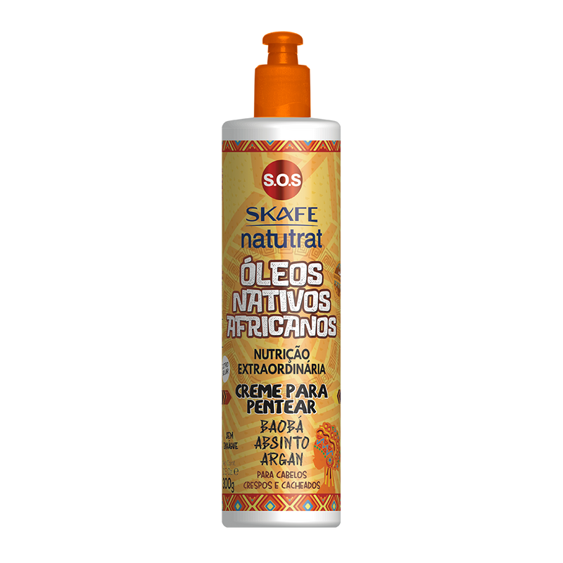 Creme para Pentear Natutrat S.O.S Óleos Nativos Africanos 300g