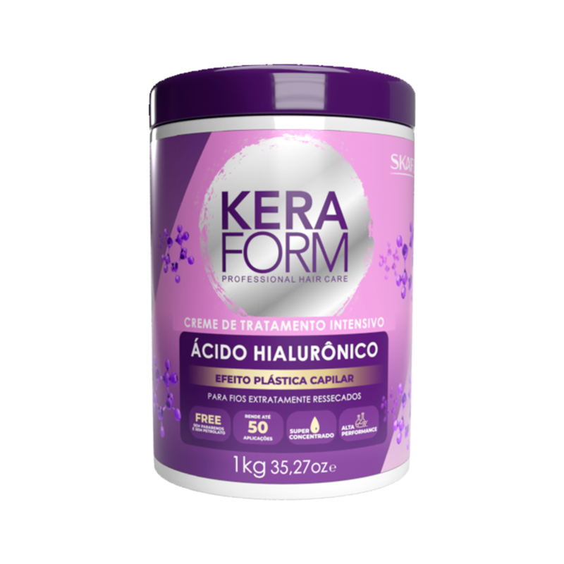 Creme de Tratamento Intensivo Keraform Ácido Hialurônico