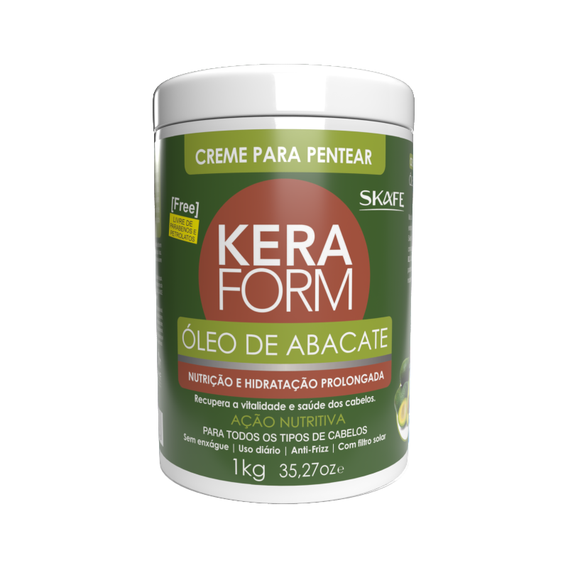 Creme para Pentear Keraform Óleo de Abacate 1kg