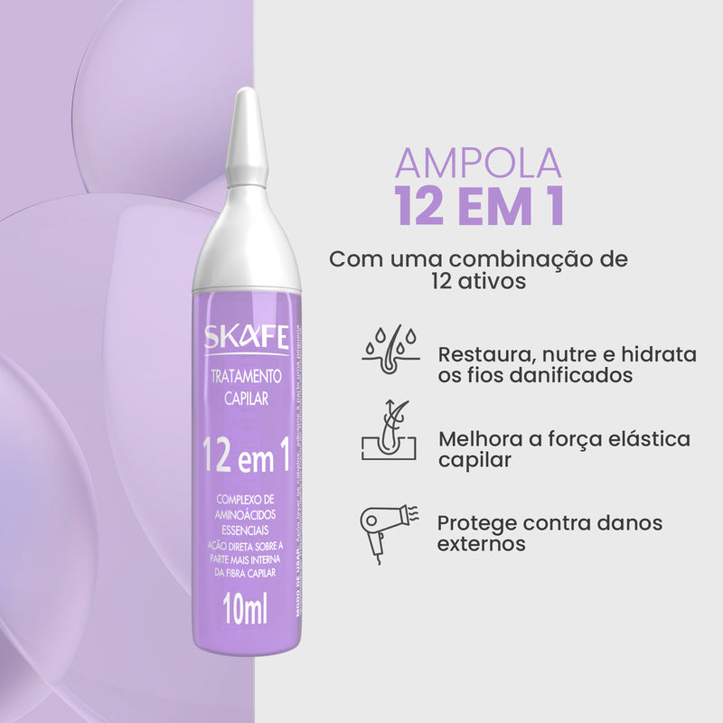 Tratamento Capilar 12 em 1 10ml