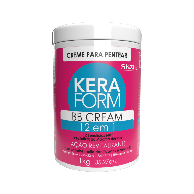 Creme para Pentear Keraform BB Cream 12 em 1 1kg
