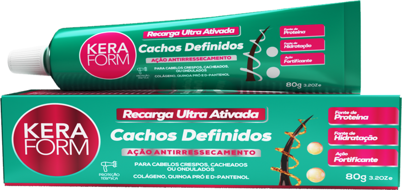 Recarga Ultra Ativada Keraform Cachos Definidos