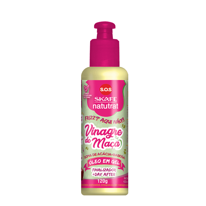Óleo em Gel Natutrat S.O.S Vinagre de Maçã 120g