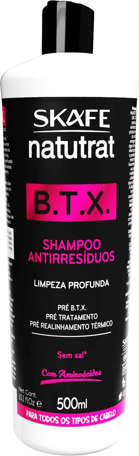 Shampoo Antirresíduos Natutrat B.T.X. 500ml