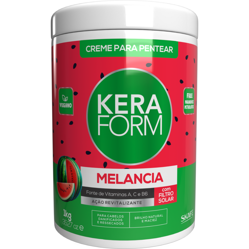 Creme para Pentear Keraform Melancia 1kg