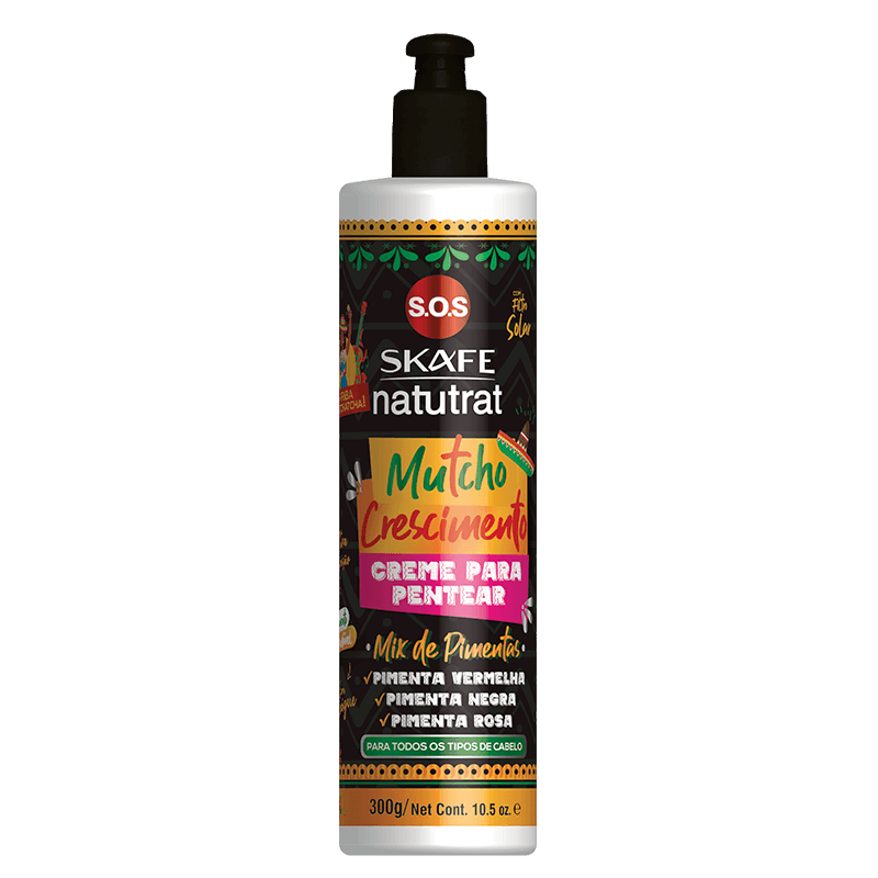 Creme para Pentear Natutrat S.O.S Mutcho Crescimento 300g