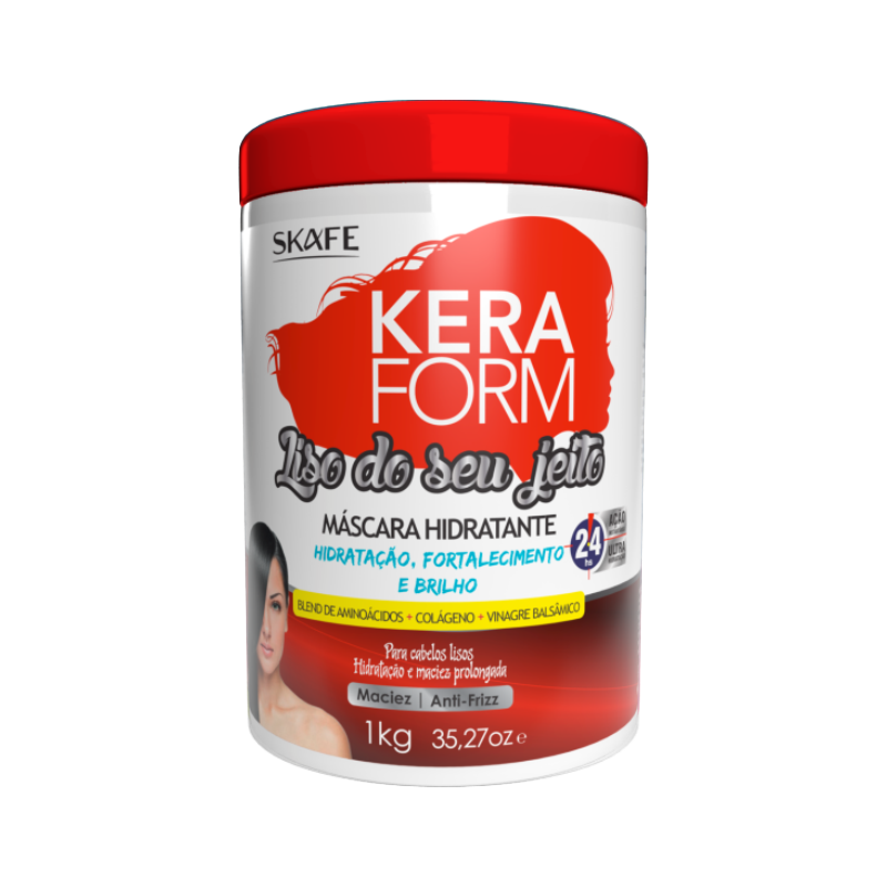 Máscara Hidratante Keraform Liso Do Seu Jeito 1kg