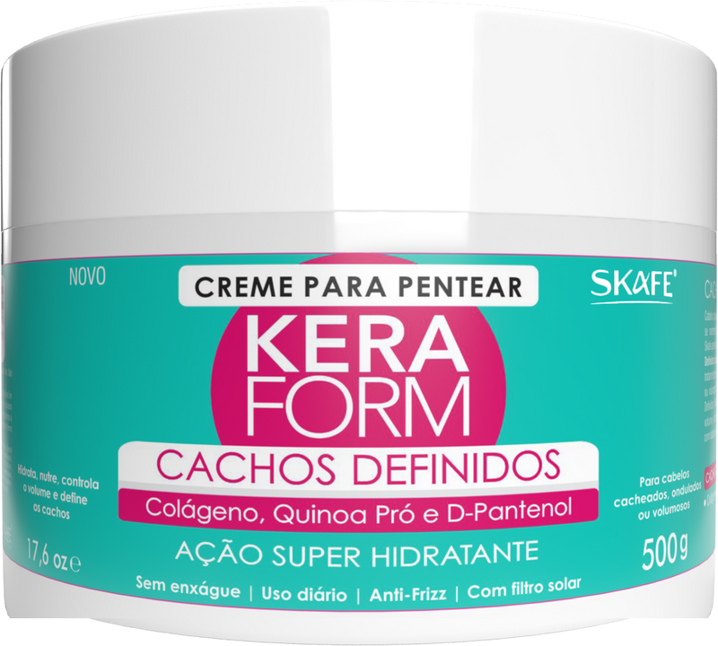 Creme para Pentear Keraform Cachos Definidos 500g