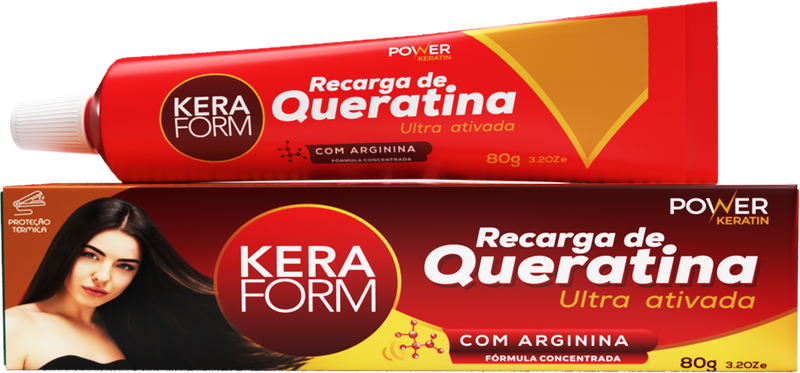 Recarga Ultra Ativada Keraform Power Queratina