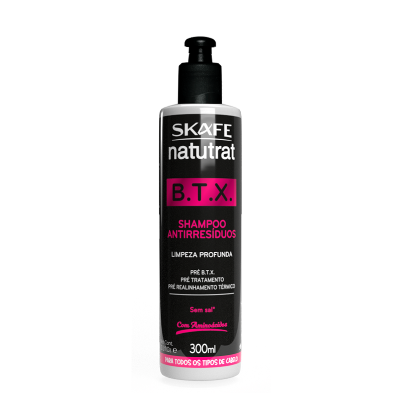 CX C/ 6 UNIT - Shampoo Antirresíduos Natutrat B.T.X. 300ml