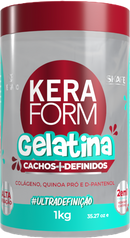 Gelatina Keraform Cachos Mais Definidos 1kg