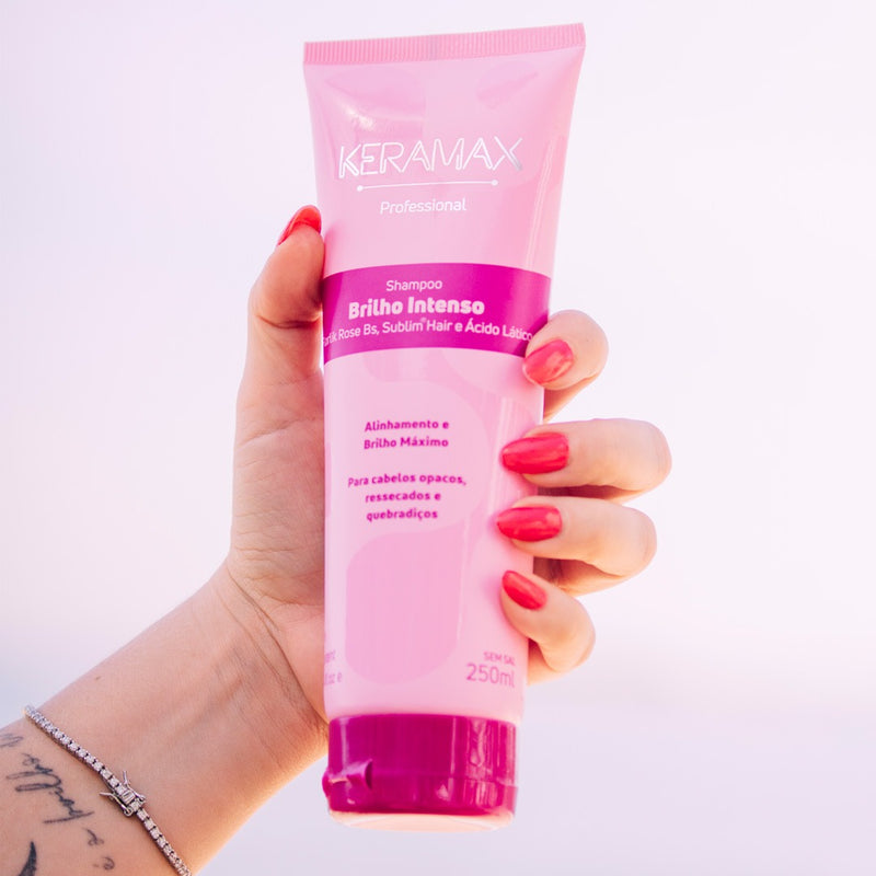 Lançamento Shampoo Keramax Brilho Intenso 250ml