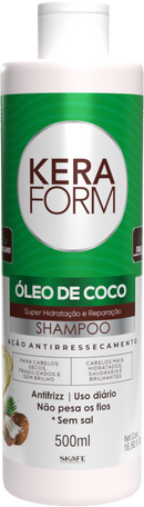 Shampoo Keraform Óleo de Coco 500ml