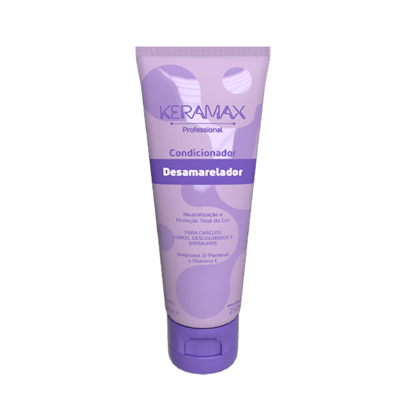 Lançamento Condicionador Keramax Desamarelador 250ml