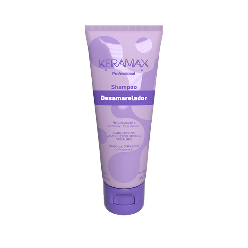 Lançamento Shampoo Keramax Desamarelador 250ml