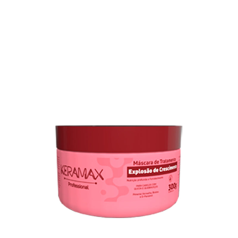 Lançamento Máscara de Tratamento Keramax Explosão de Crescimento 300g