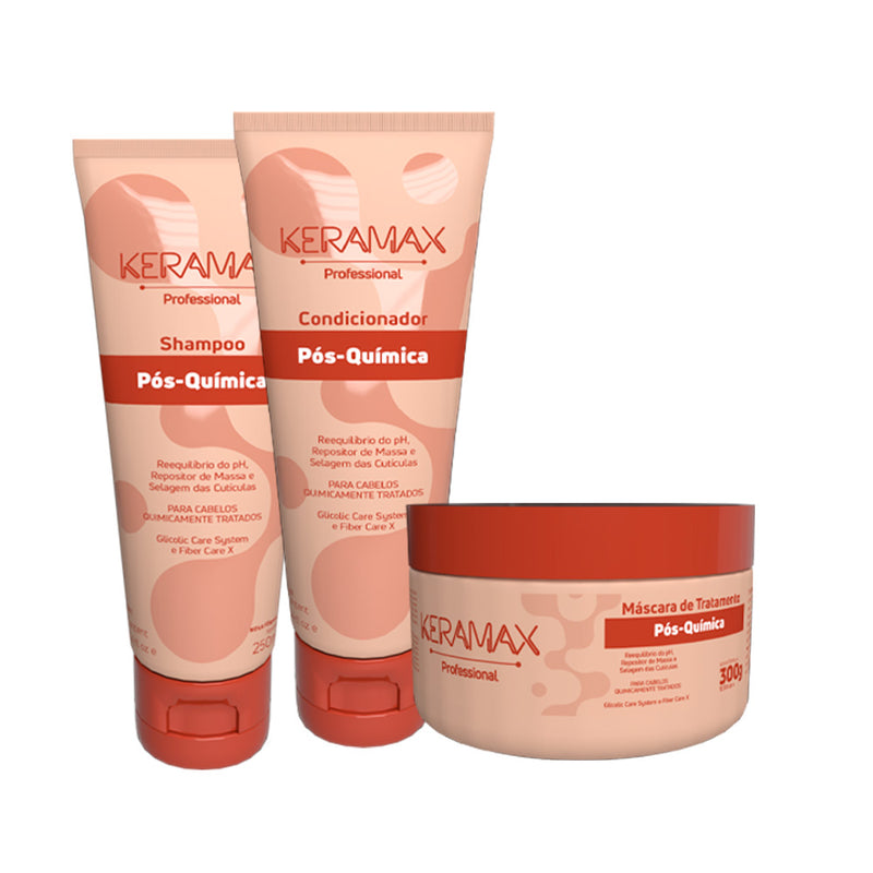 Lançamento Shampoo Keramax Pós Química 250ml
