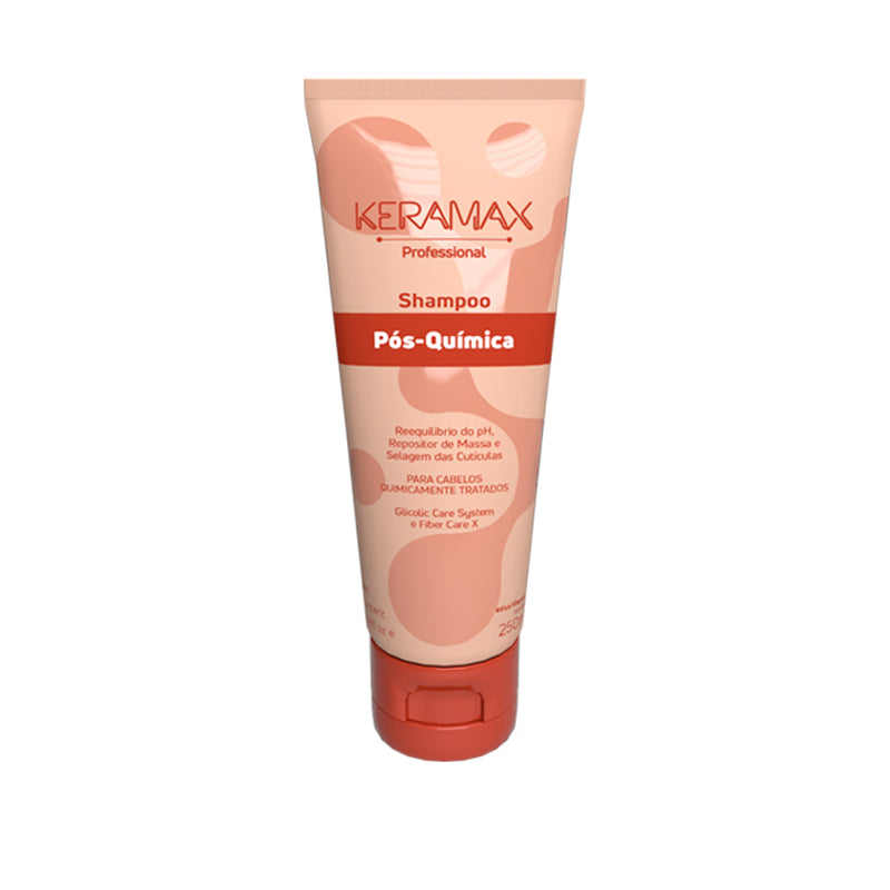 Lançamento Shampoo Keramax Pós Química 250ml