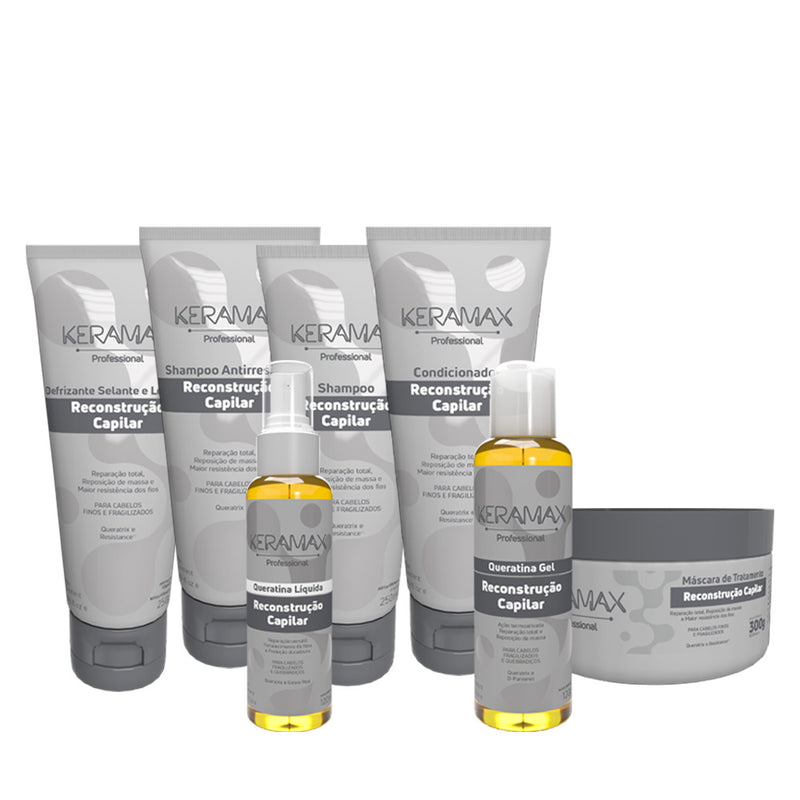 Lançamento Shampoo Keramax Reconstrução Capilar 250ml