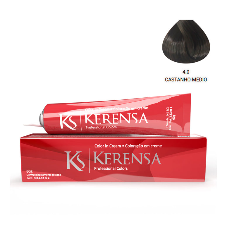 4.0 - CASTANHO MÉDIO 60G - KERENSA COLORS