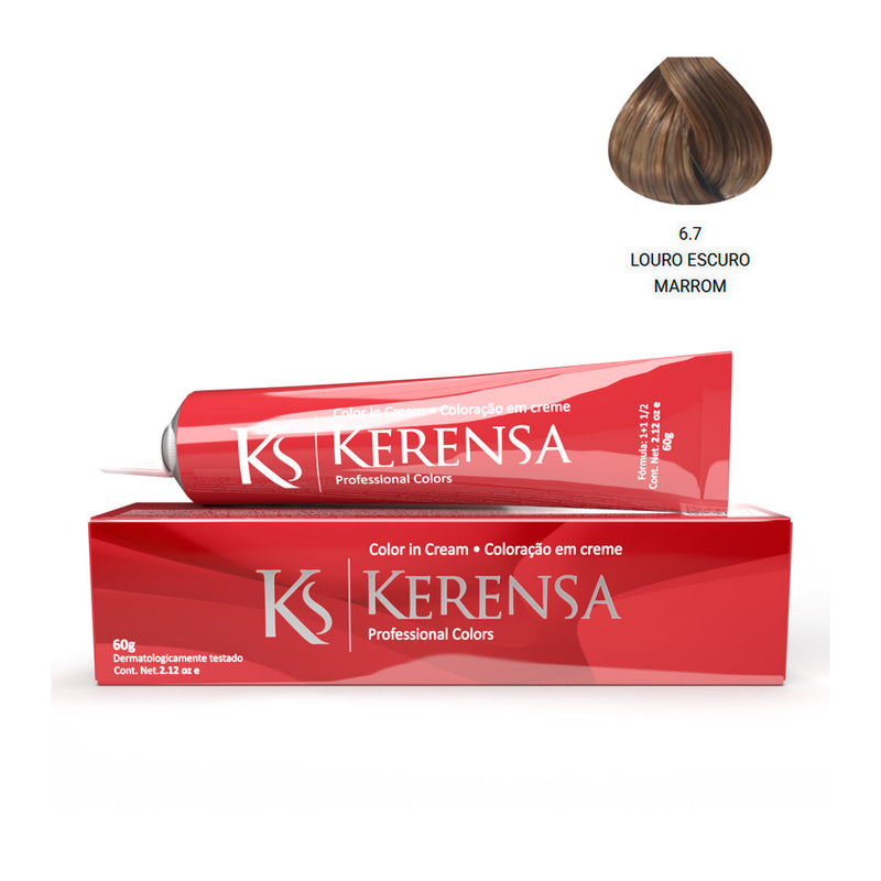 6.7 - LOURO ESCURO MARROM 60G - KERENSA COLORS