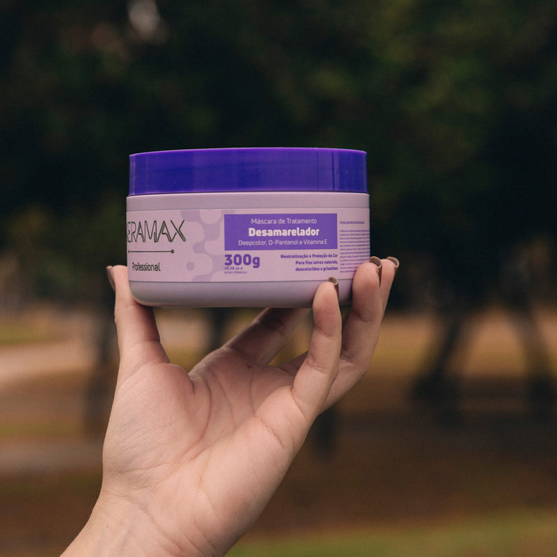 Lançamento Máscara de Tratamento Keramax Desamarelador 300g