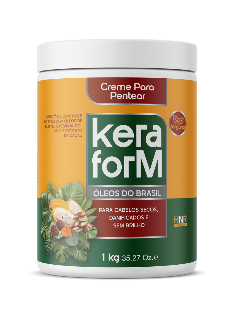 Creme para Pentear Keraform Óleos do Brasil 1kg