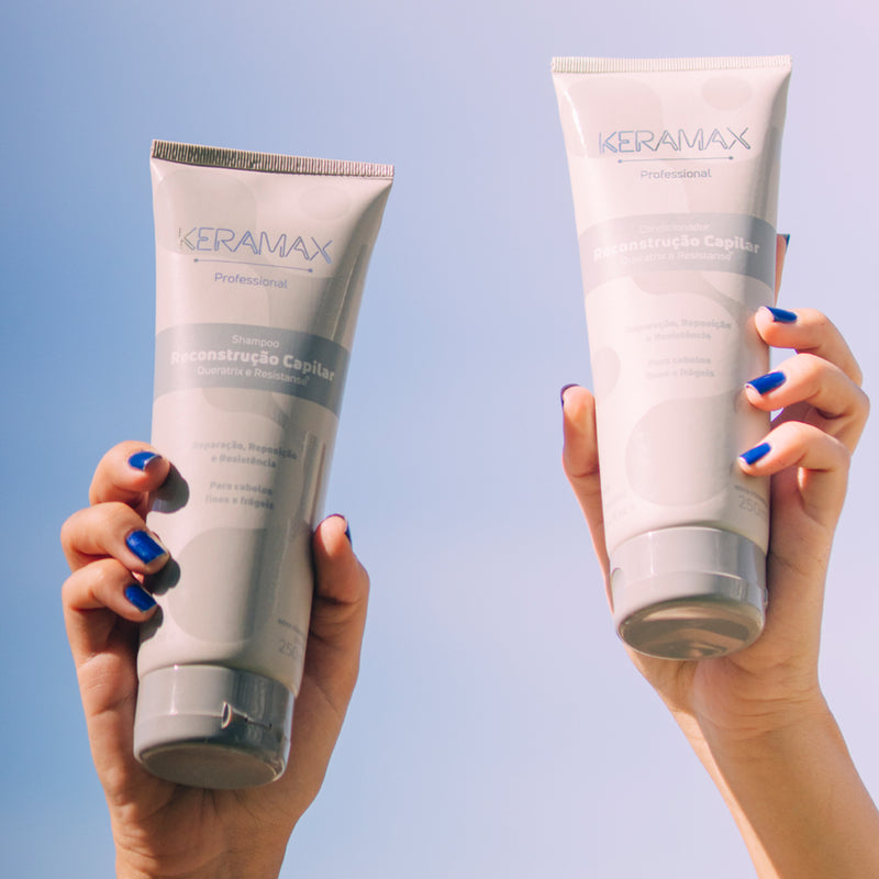 Lançamento Shampoo Keramax Reconstrução Capilar 250ml