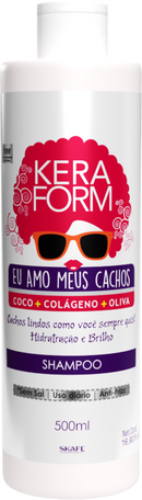 Shampoo Keraform Eu Amo Meus Cachos 500ml