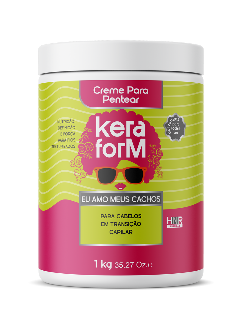 Creme para Pentear Keraform Eu Amo Meus Cachos 1kg