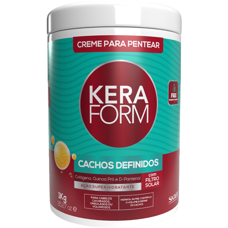 Creme para Pentear Keraform Cachos Definidos 1kg