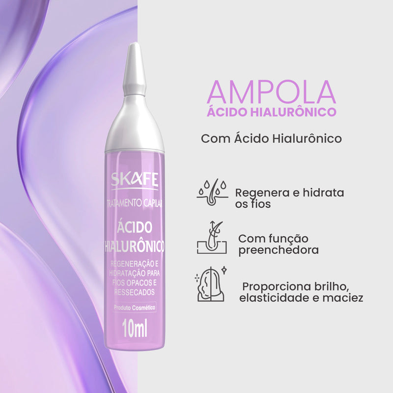 Tratamento Capilar Ácido Hialurônico 10ml