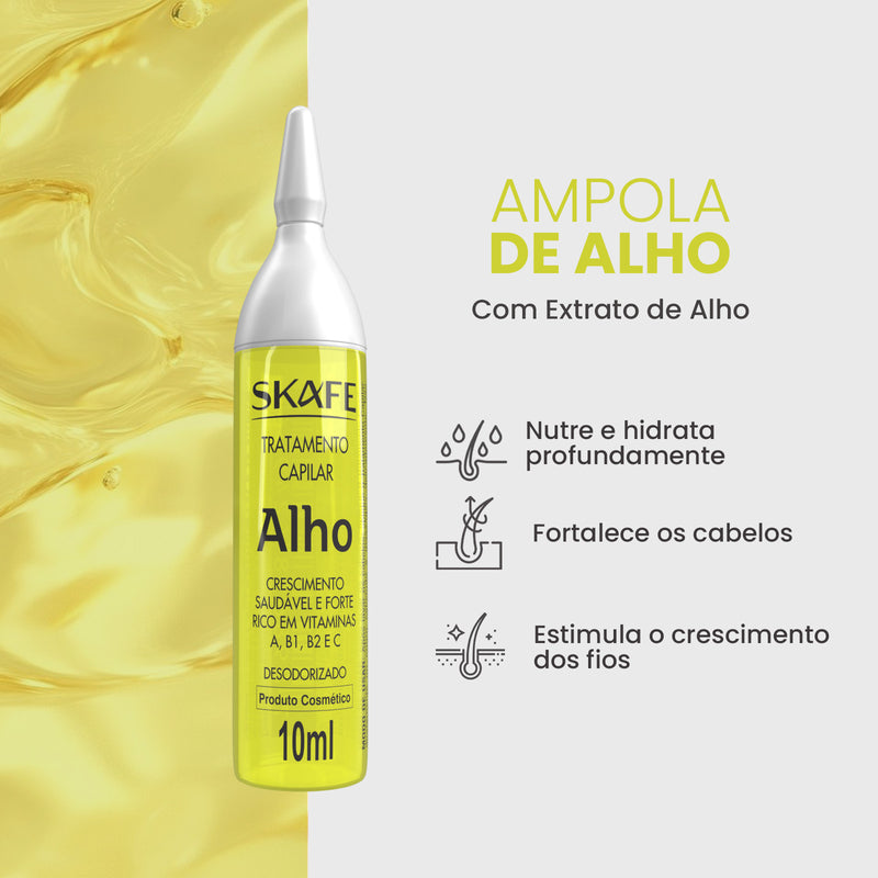 Tratamento Capilar Alho 10ml