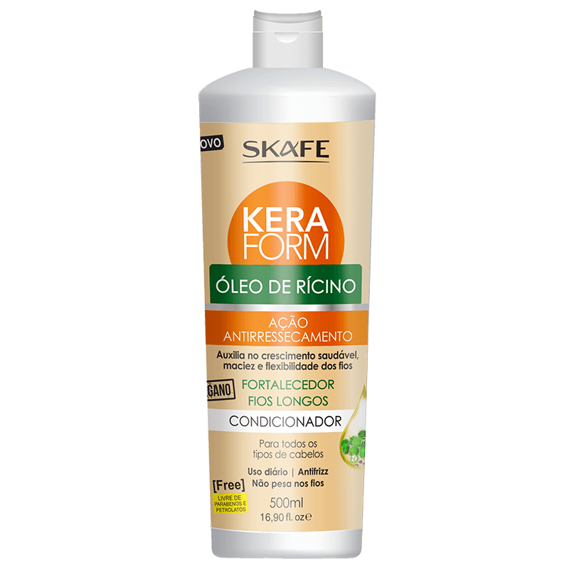 CX C/ 6 UNIT - Condicionador Keraform Óleo de Rícino 500ml