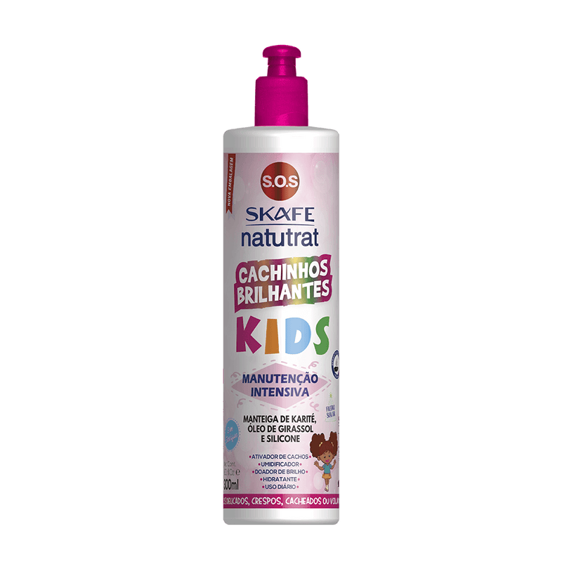 CX C/ 6 UNIT - Manutenção Intensiva Natutrat S.O.S Kids 300ml