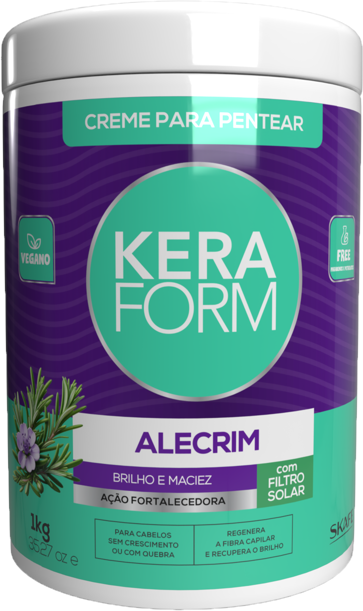 Creme para Pentear Keraform Alecrim 1kg