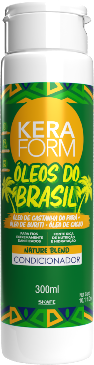 Condicionador Keraform Óleos Brasil 300ml
