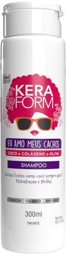 Shampoo Keraform Eu Amo Meus Cachos 300ml