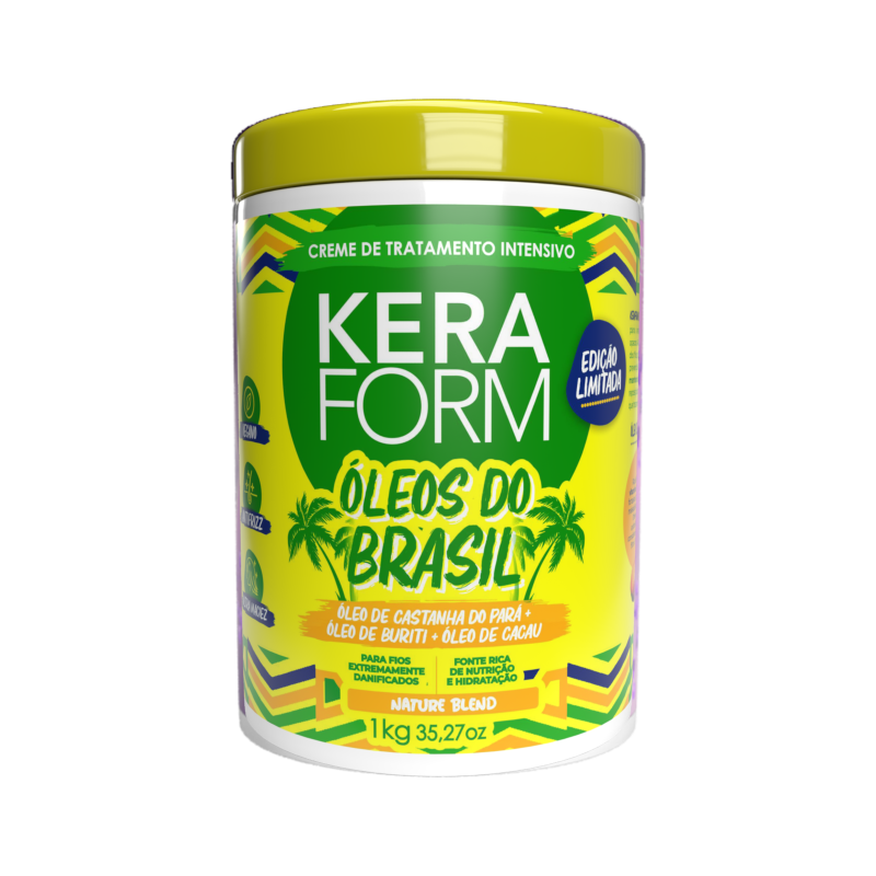 Creme de Tratamento Intensivo Keraform Óleos do Brasil